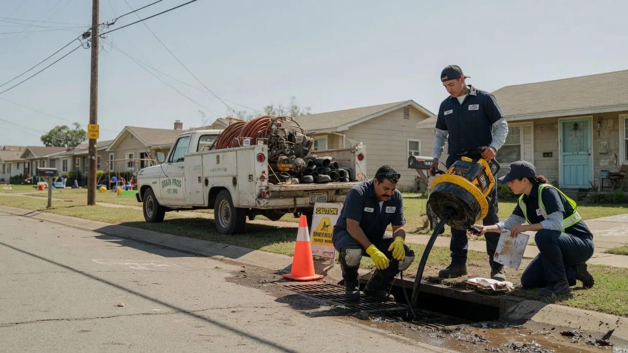 Drain Cleaning in Ganado, TX near me
